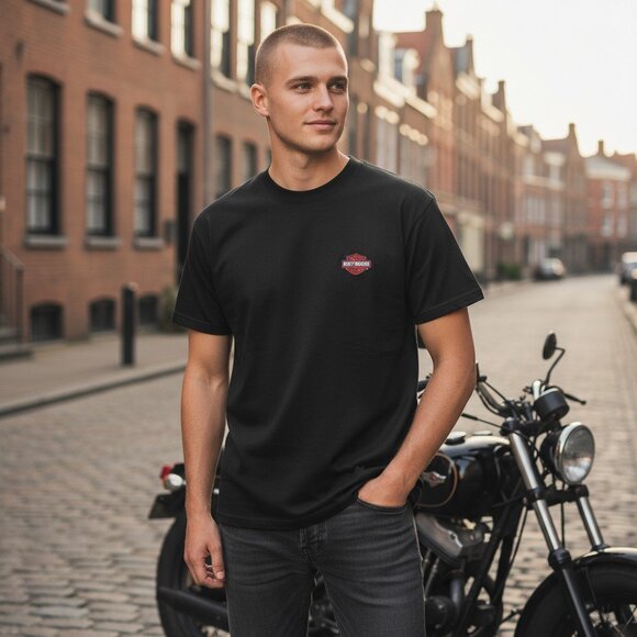 Genuine Harley-Davidson Men’s T-Shirt Sz Large Black Akron Ohio Dealer Tee EUC - Picture 6 of 11